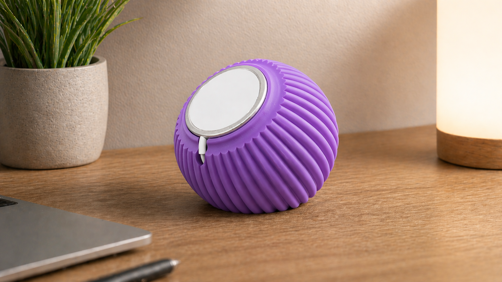 Caricabatteria Per iPhone Wireless-100% PLA Ecosostenibile